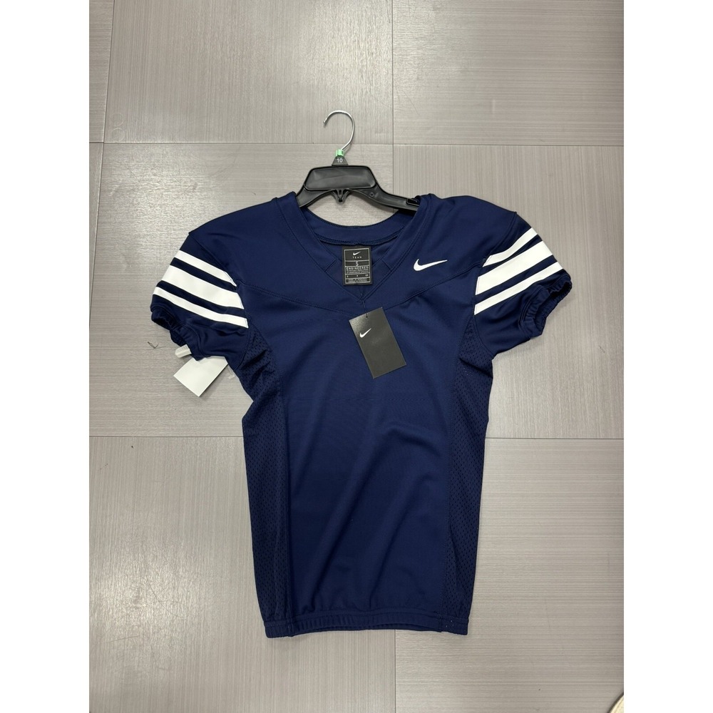 Nike Football Performance Jersey Mesh Vented Mens Small CI3767-420‎ Blue